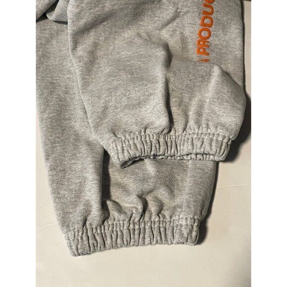 Love sweatpants womens large 32 x 33 gym jogger cuffed light gray - Picture 7 of 11